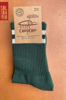 Comprar Calcetines Deportivos Verde Plata Solidarios - Carocho.com